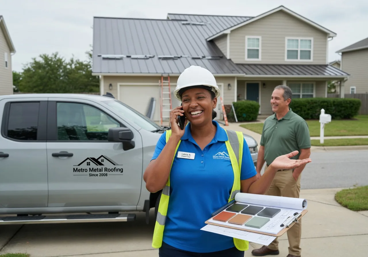 Storm Damage Metal Roof Repair in Stratford, IA